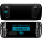 NFL Jacksonville Jaguars Black Performance Series Steam Deck Handheld Gaming Computer Skin